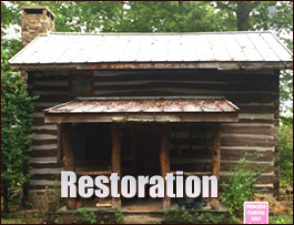 Historic Log Cabin Restoration  Union County, Ohio